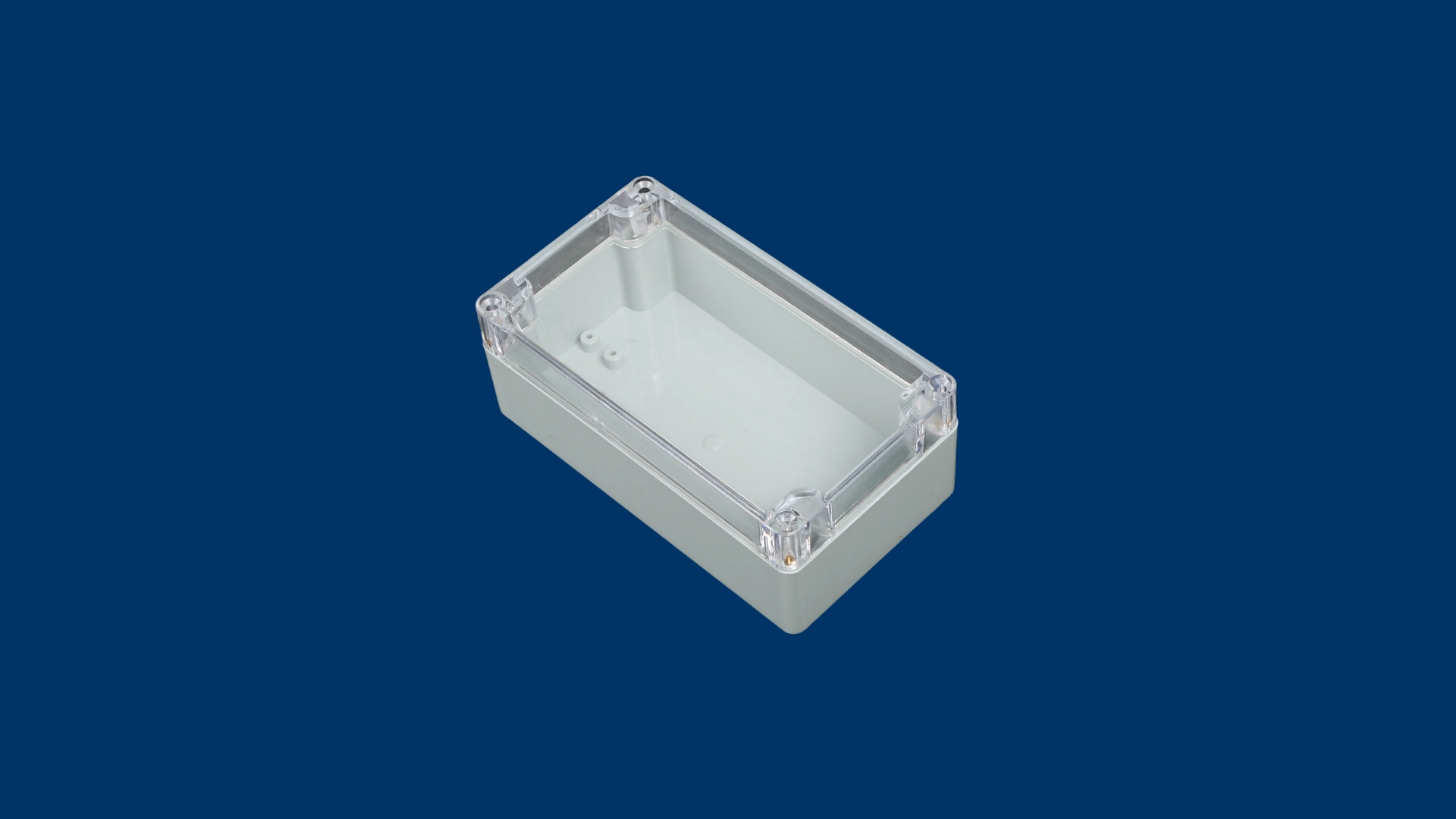 Image of the transparent junction box Top View